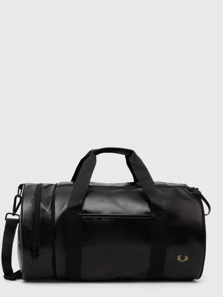 Fred Perry geanta Tonal Classic Barrel Bag negru