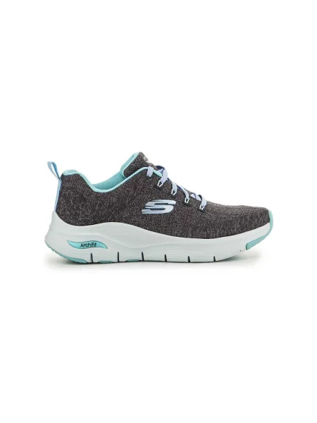 Pantofi Skechers gri