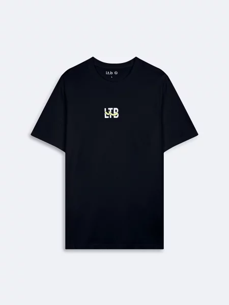 Футболка LTB Jeans темно-синій синя