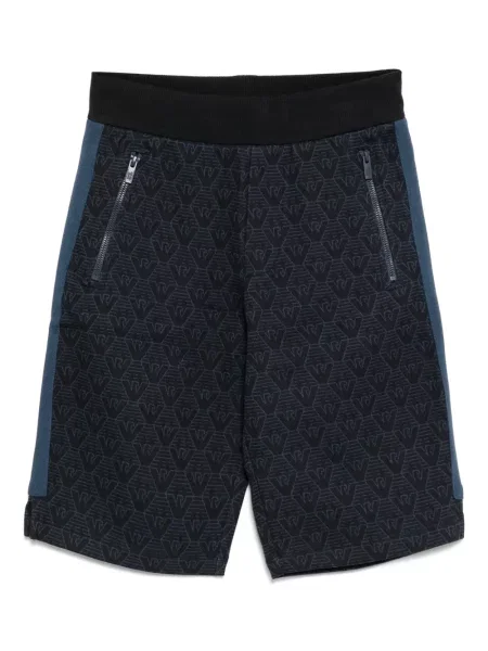 Szorty dziecięce Emporio Armani niebieskie