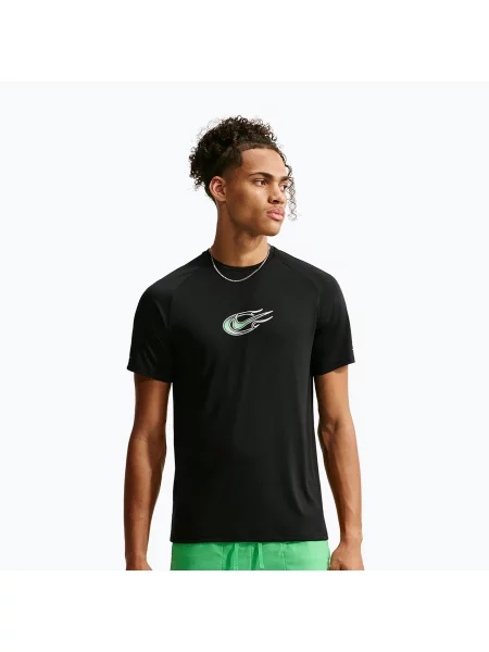 Tricou de alergare pentru bărbați Nike Stride black negru