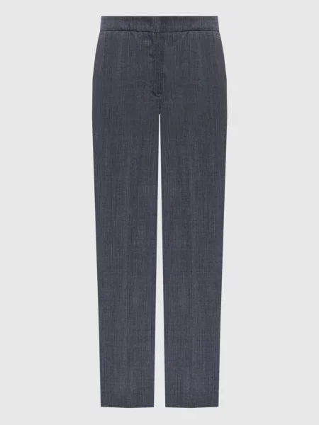 Чіноси з вовни Jil Sander сірі