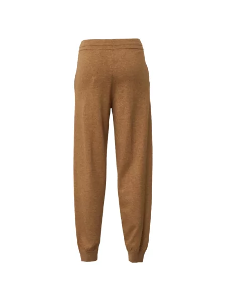 Pantaloni Isabel Marant alergare cu cordon maro