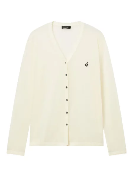 Cardigan Tout A Coup cu broderie galben