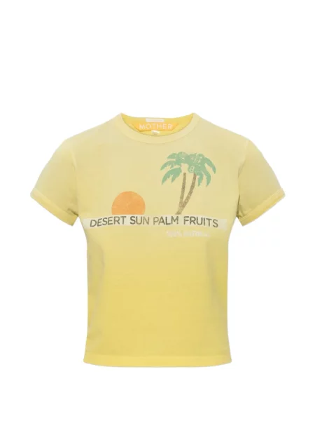 Tricou Mother cu imagine galben