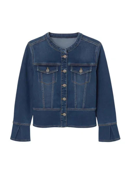 Kurtka jeansowa 2-biz niebieska