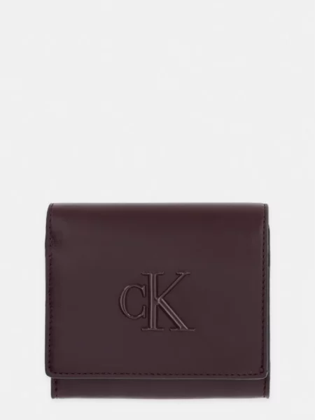 Calvin Klein Portofel BOLD vin roșu