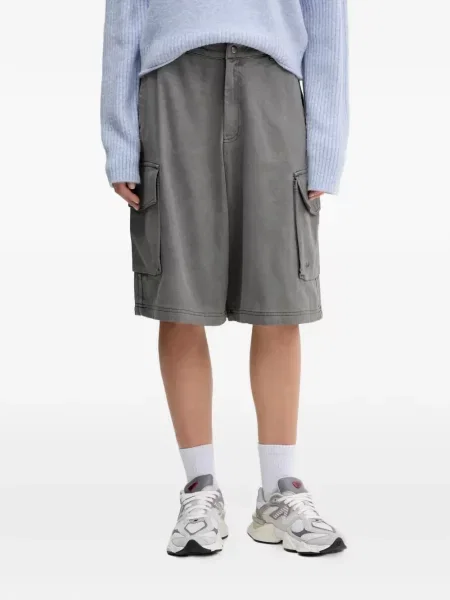 Spodnie cargo Adidas z kapturem z autografem do biegania białe