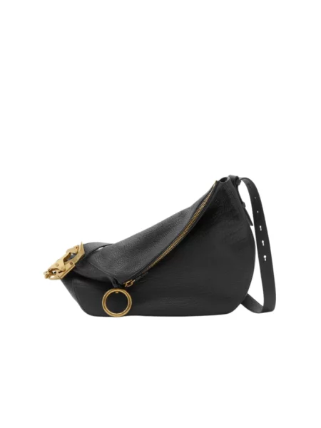 Torebka crossbody Burberry skórzana czarna