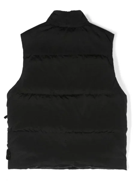 Dětska vesta Stone Island černá
