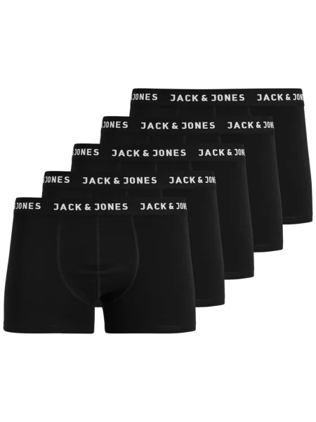 Jack & Jones Junior Σλιπ JACHUEY μαύρο λευκό