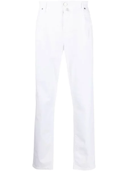Pantaloni Incotex plisate alb