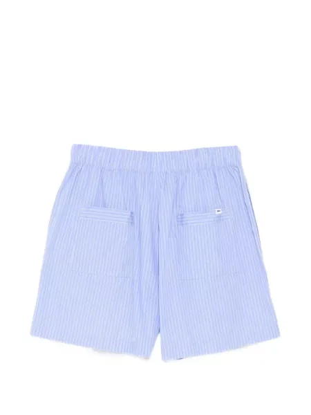 Pantaloni scurți Tekla din poplin albastru
