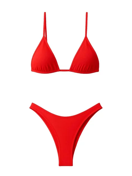 Kalaia Costum de baie două piese roșu