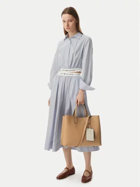 Tommy Hilfiger torba za žene od imitacije kože bež