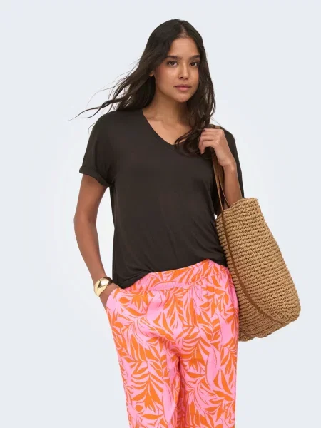 JDY Tricou JDYSISSY închis maro