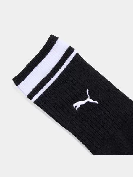 Носки Puma в полоску черные
