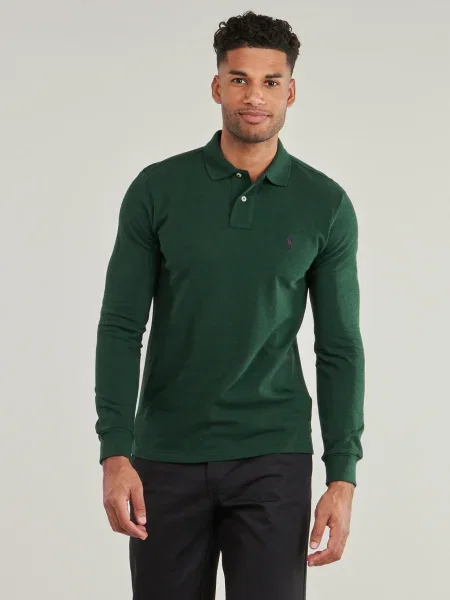 Tricou polo Polo Ralph Lauren plasă verde
