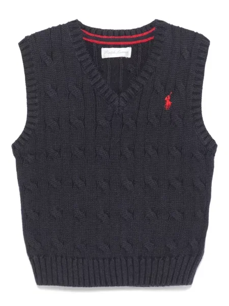 Koszulka polo dziecięca Polo Ralph Lauren niebieska