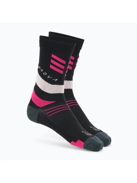Șosete pentru femei KADVA Stride Coolmax 2 perechi negre