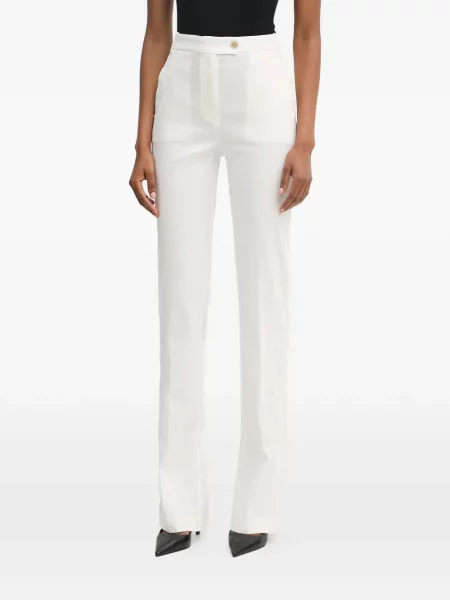 Pantaloni Pinko alb