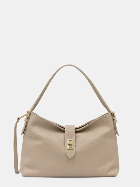 Answear.LAB geantă shopper pentru femei din piele bej