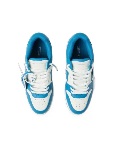 Sneakersy Off-white skórzane biznesowe białe