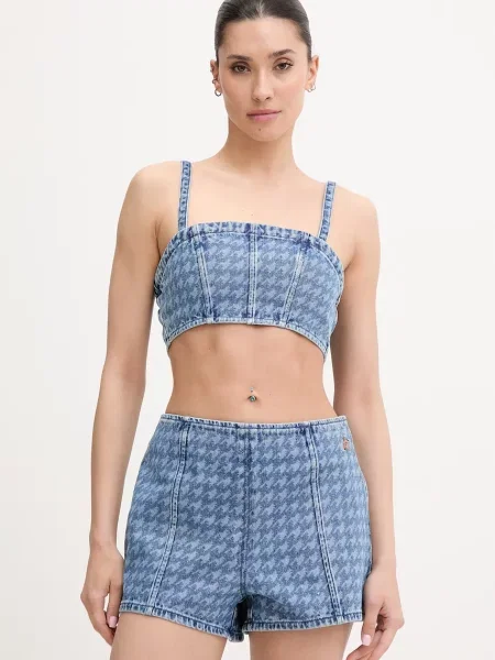 Perfect Moment crop top traper za žene plava