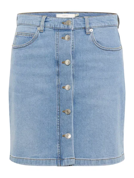 InWear Fustă Sindra denim albastru