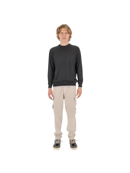 Sweter Eleventy wełniany szary