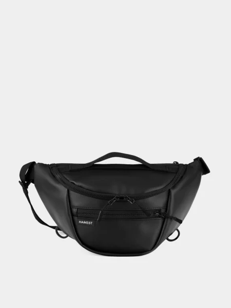 HARVEST Tech Bag Поясна сумка Екошкіра чорний