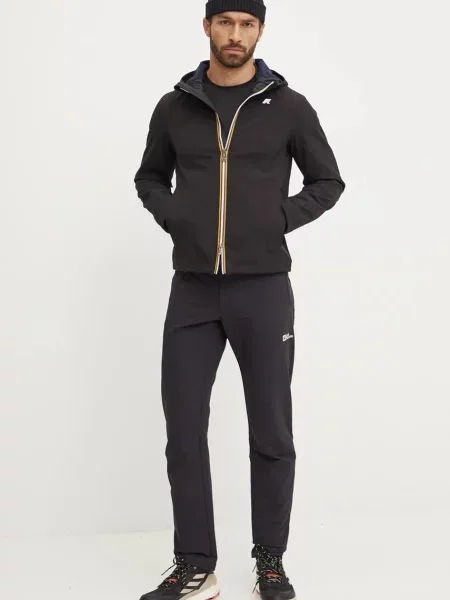 Демисезонная куртка K-way черная