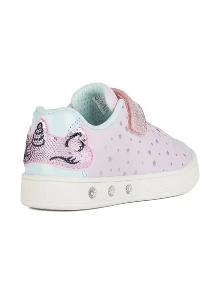 Sneakersy dziecięce Geox różowe