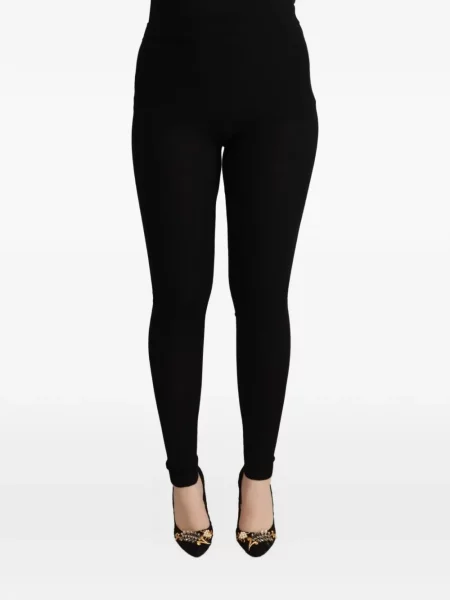 Leggings Dolce & Gabbana tricotate negru
