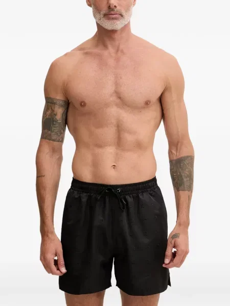 Slip de baie Nike maro