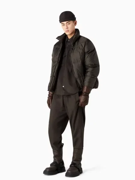 Emporio Armani Пуховик зелений