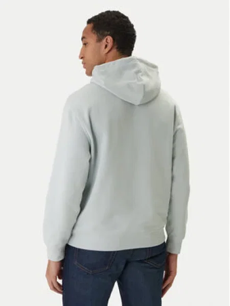Calvin Klein Jeans Mikina námornícka modrá / mätová zelená