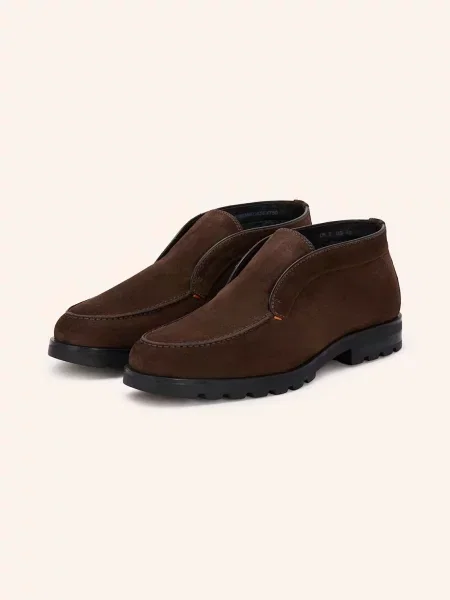Santoni Desert Boots Rock tmavě hnědá