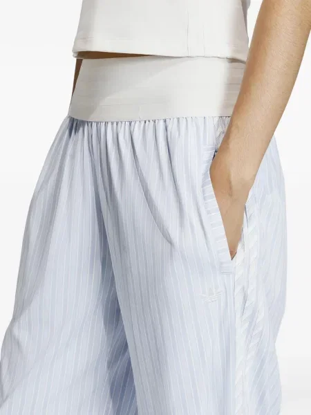 Szorty Adidas w paski białe