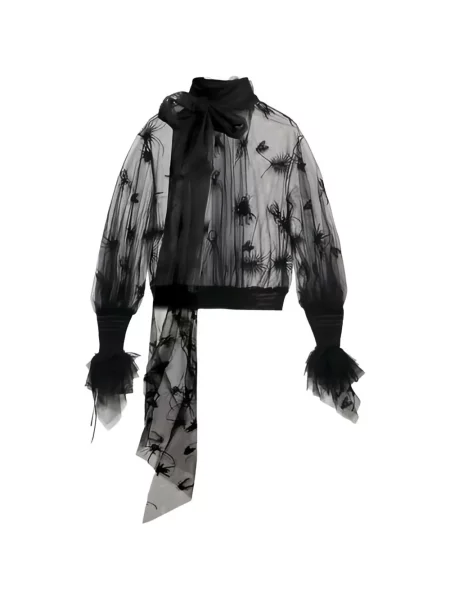 Bluză Blumarine din tul negru
