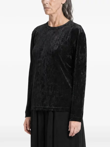 Lung tricou Comme Des Garçons negru