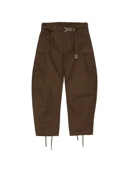 Pantaloni cargo Sacai maro