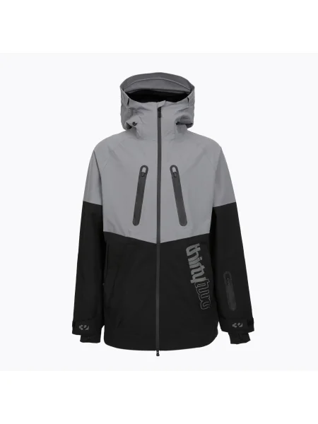 Мъжко яке за сноуборд ThirtyTwo Recycled black/grey черно