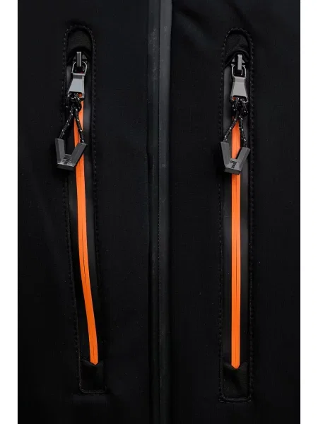 Куртка Ea7 Emporio Armani чорна