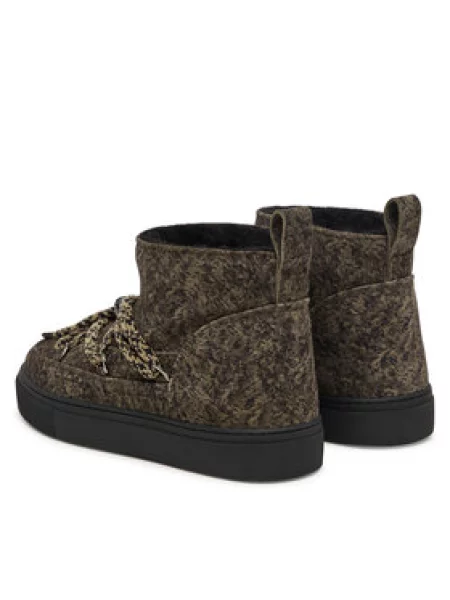 Čizme za snijeg Inuikii Classic Low Camouflage Tamno zelena