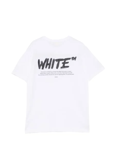 Koszulka dziecięca Off-white biała