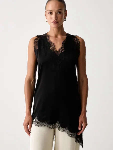 Seventy Venezia rochie lenjerie intimă din vâscoză negru