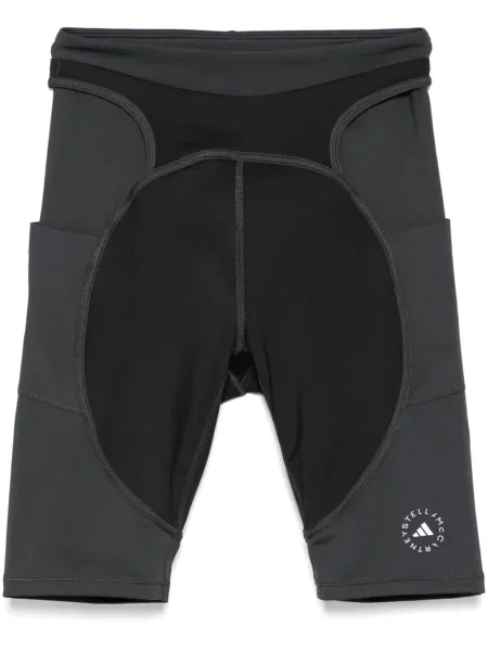 Kolarstwo spodenki sportowe Adidas By Stella Mccartney czarne