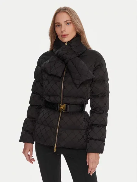 Зимняя куртка Elisabetta Franchi черная