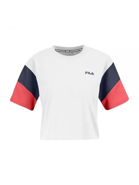 Tricou Fila scurt alb